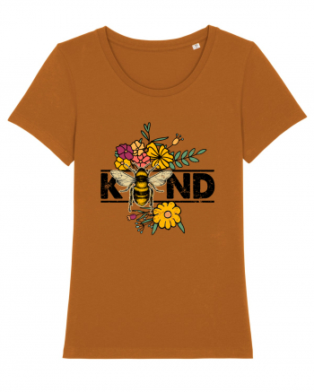 Bee Kind Wild Flower Vintage Roasted Orange