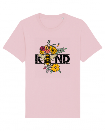 Bee Kind Wild Flower Vintage Cotton Pink