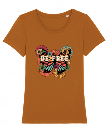 Be Free Butterfly Retro Roasted Orange