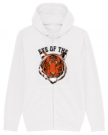 Eye Of The Tiger Retro White