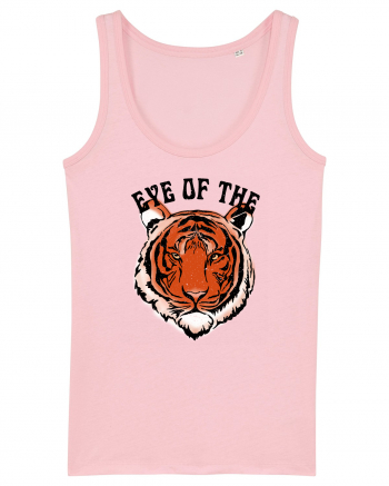 Eye Of The Tiger Retro Cotton Pink