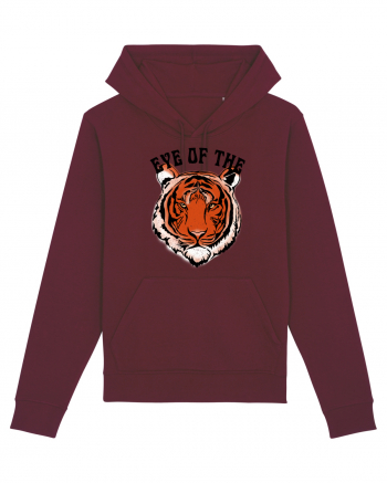 Eye Of The Tiger Retro Burgundy