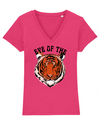 Eye Of The Tiger Retro Raspberry