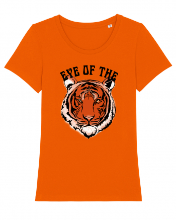 Eye Of The Tiger Retro Bright Orange