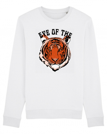 Eye Of The Tiger Retro White