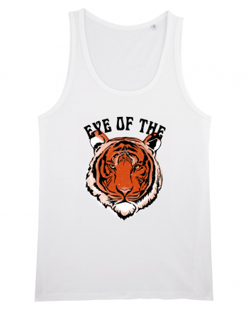 Eye Of The Tiger Retro White