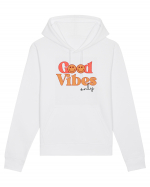 Good Vibes Only Retro Hanorac Unisex Drummer