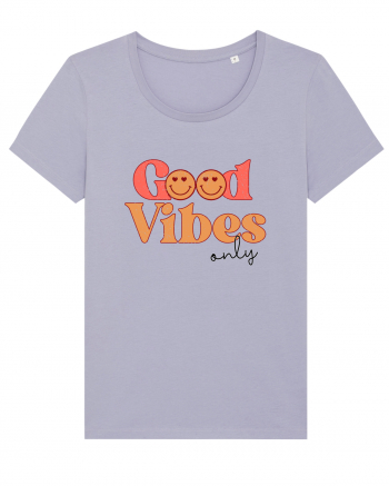 Good Vibes Only Retro Lavender