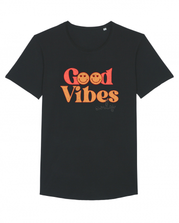 Good Vibes Only Retro Black