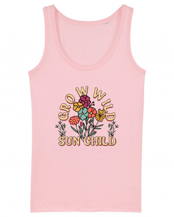 Grow Wild Sun Child Cotton Pink