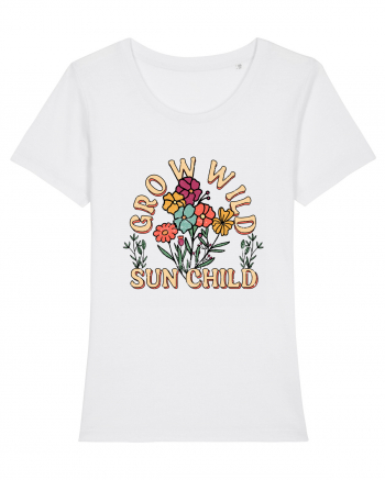 Grow Wild Sun Child White