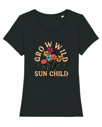 Grow Wild Sun Child Black