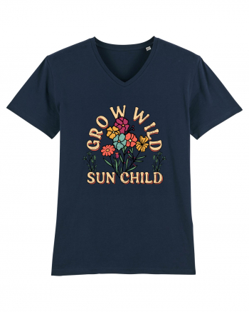 Grow Wild Sun Child French Navy