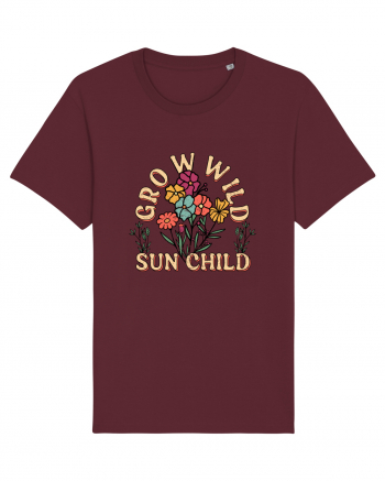 Grow Wild Sun Child Burgundy