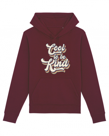 Retro Cool To Be Kind Burgundy