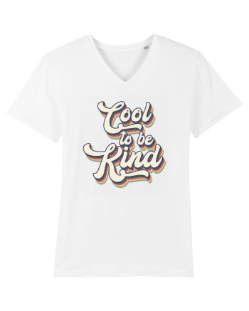 Retro Cool To Be Kind White