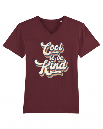 Retro Cool To Be Kind Burgundy