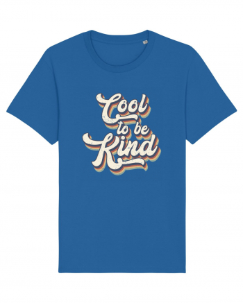 Retro Cool To Be Kind Royal Blue