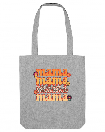 Retro Mama Heather Grey