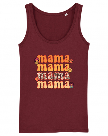 Retro Mama Burgundy