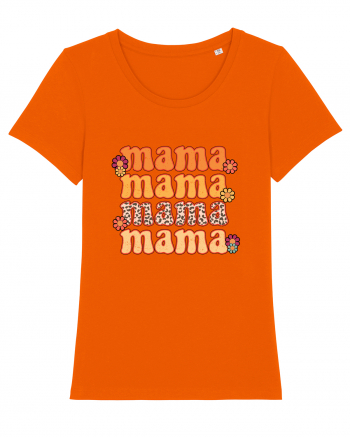 Retro Mama Bright Orange