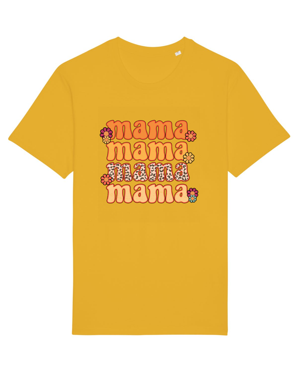 Tricou mânecă scurtă Unisex Rocker Spectra Yellow
