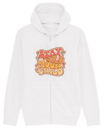 Retro Stay Wild Moon Child White