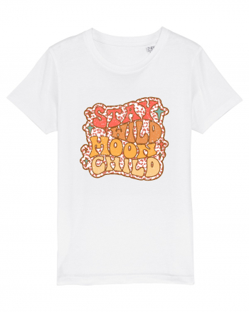 Retro Stay Wild Moon Child White