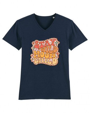 Retro Stay Wild Moon Child French Navy