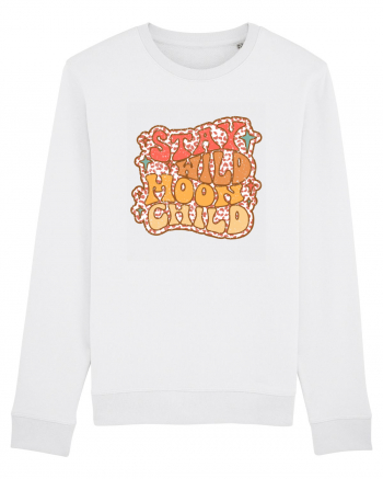 Retro Stay Wild Moon Child White