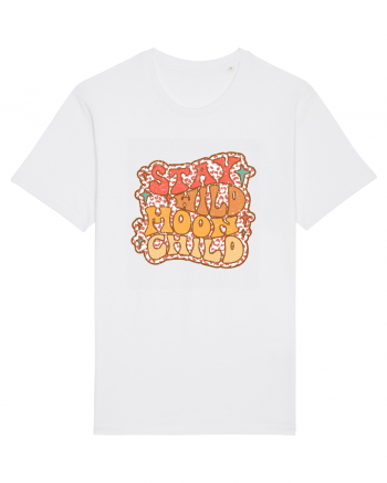 Retro Stay Wild Moon Child White