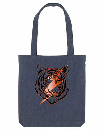 Retro Tiger Midnight Blue