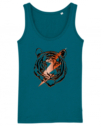 Retro Tiger Ocean Depth