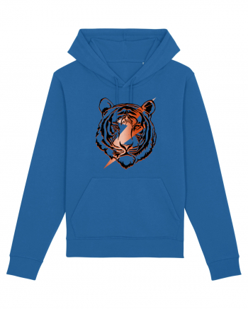 Retro Tiger Royal Blue