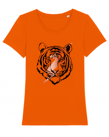 Retro Tiger Bright Orange