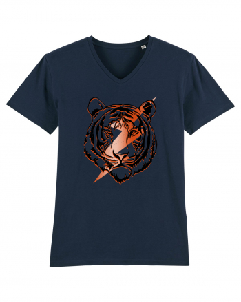 Retro Tiger French Navy