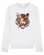 Retro Tiger Bluză mânecă lungă Unisex Rise