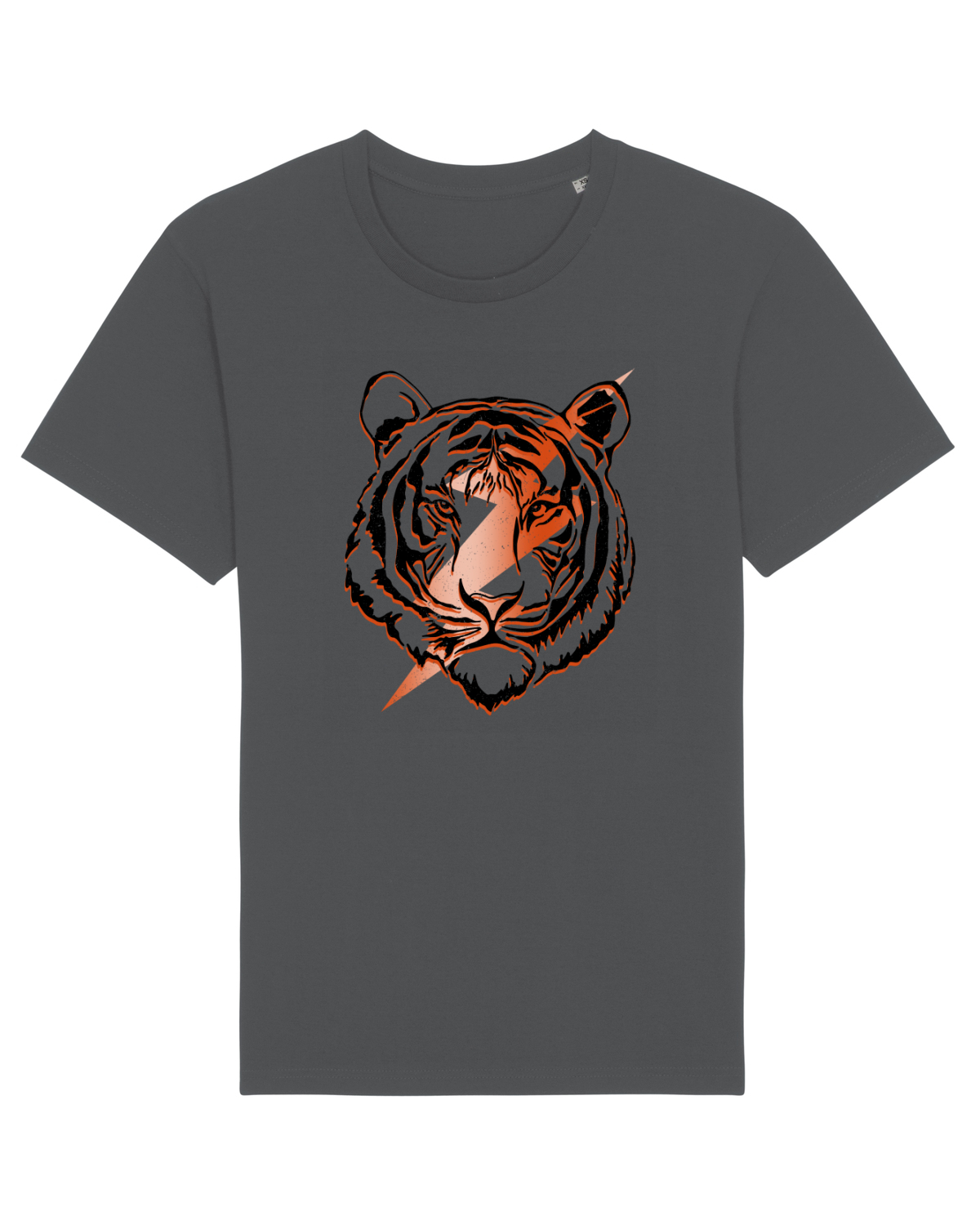 Tricou mânecă scurtă Unisex Rocker Anthracite