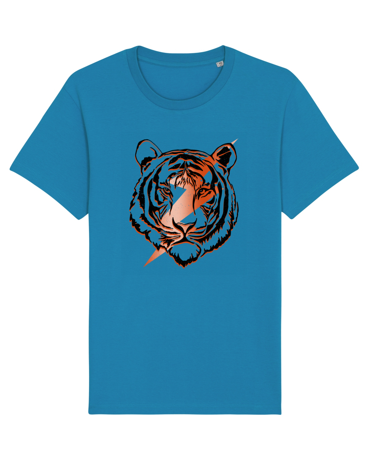 Tricou mânecă scurtă Unisex Rocker Azur