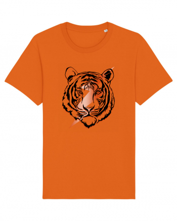 Retro Tiger Bright Orange