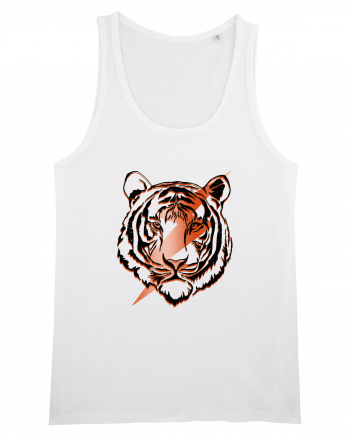 Retro Tiger White