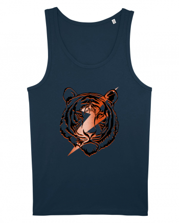 Retro Tiger Navy