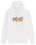 Stay Wild Retro Hanorac cu fermoar Unisex Connector