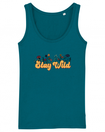 Stay Wild Retro Ocean Depth