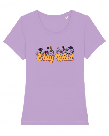 Stay Wild Retro Lavender Dawn