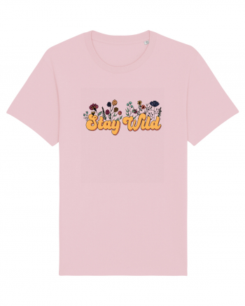 Stay Wild Retro Cotton Pink