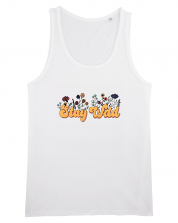 Stay Wild Retro White