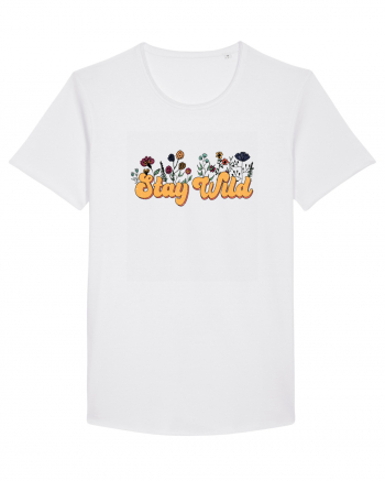 Stay Wild Retro White