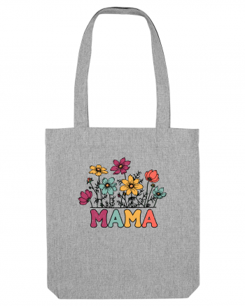 Vintage MAMA Wild Flower Heather Grey