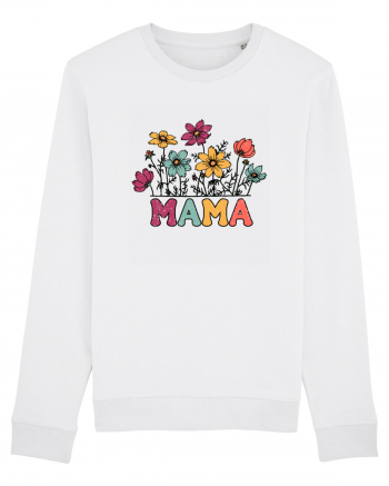 Vintage MAMA Wild Flower White